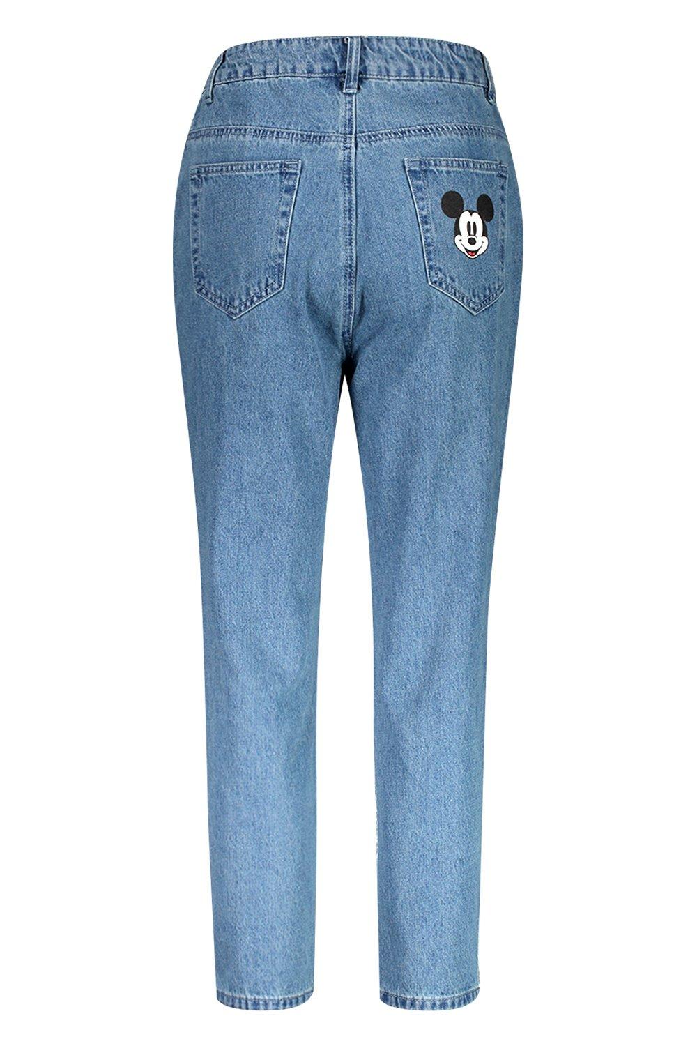 Mickey mouse mom store jeans